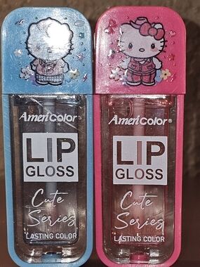 Hello Kitty Lip Gloss- Set Of Of 2